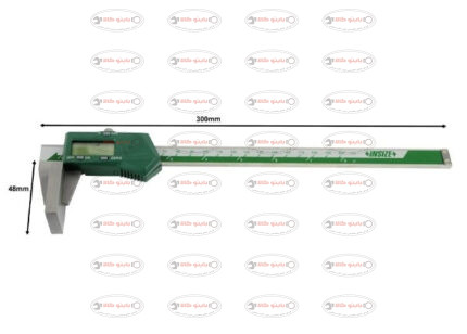 کولیس دیجیتال 20 سانت فک پهن اینسایز کد: INSIZE 1172-200