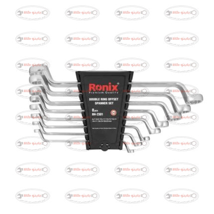 سری آچار دو سر رینگ کیفی 8 عددی رونیکس کد: RONIX RH-2301