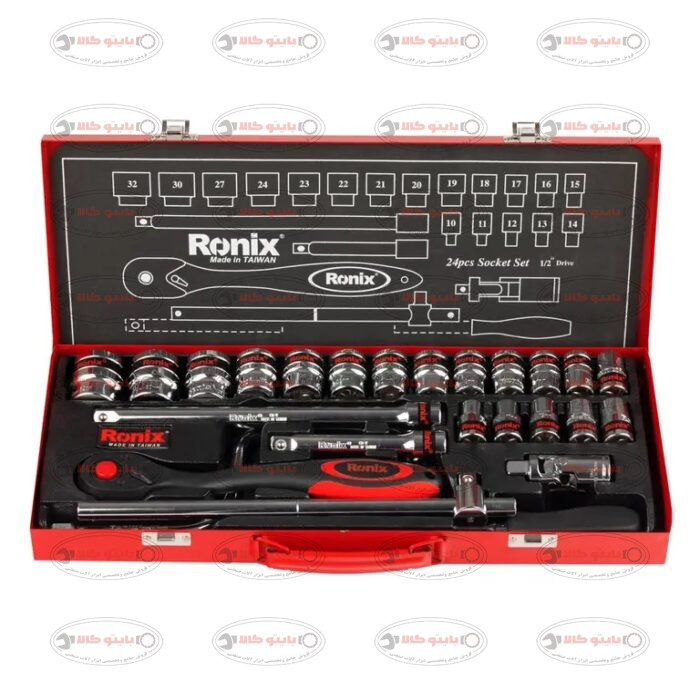 جعبه بکس 24 پارچه رونیکس کد: RONIX RH-2624