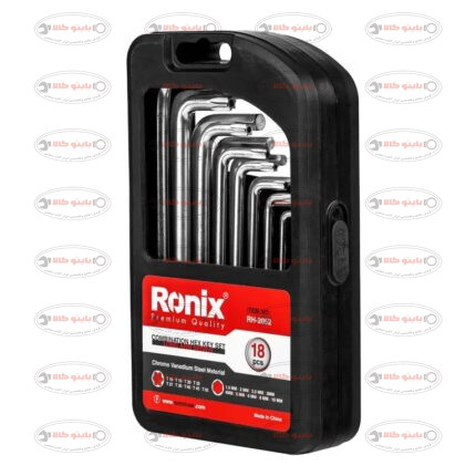 ست آلن ترکیبی 18 عددی بلند رونیکس کد: RONIX RH-2052