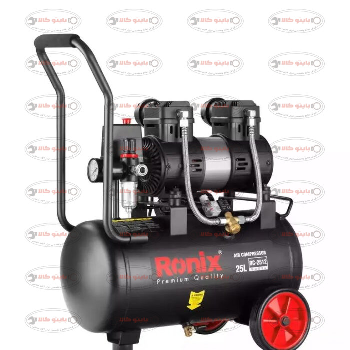 کمپرسور باد سایلنت - 25 لیتری رونیکس کد: RONIX RC-2512