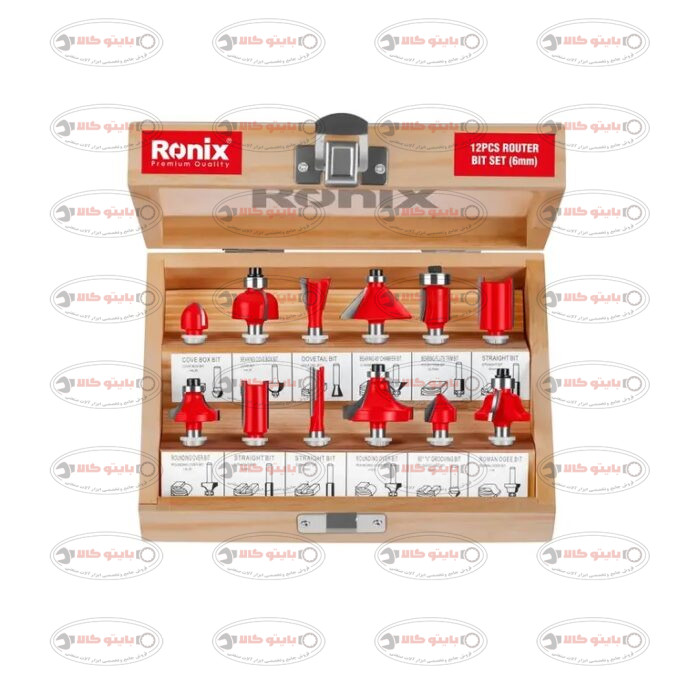 ست 12 عددی تیغ اور فرز - new رونیکس کد: RONIX RH-5341